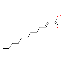 ChemSpider 2D Image | (2E)-2-Dodecenoate | C12H21O2