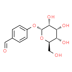 ChemSpider 2D Image | 4-Formylphenyl alpha-D-allopyranoside | C13H16O7