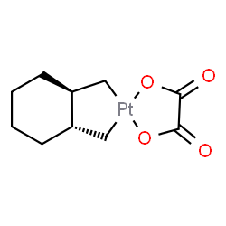 ChemSpider 2D Image | (1'R,6'R)-spiro[1,3-dioxa-2$l^{4}-platinacyclopentane-2,8'-8$l^{4}-platinabicyclo[4.3.0]nonane]-4,5-dione | C10H14O4Pt