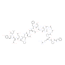ChemSpider 2D Image | D-Phenylalanyl-D-prolyl-L-arginyl-D-prolylglycylglycylglycylglycyl-L-asparaginylglycyl-L-alpha-aspartyl-L-phenylalanyl-L-alpha-glutamyl-L-alpha-glutamyl-L-isoleucyl-D-prolyl-L-alpha-glutamyl-L-alpha-g
lutamyl-L-tyrosyl-L-leucine | C98H138N24O33