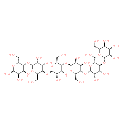 ChemSpider 2D Image | beta-D-Mannopyranosyl-(1->4)-beta-D-mannopyranosyl-(1->4)-beta-D-mannopyranosyl-(1->4)-beta-L-altropyranosyl-(1->4)-alpha-D-gulopyranosyl-(1->4)-alpha-D-gulopyranose | C36H62O31