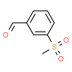 ChemSpider 2D Image | 3-(Methylsulfonyl)benzaldehyde | C8H8O3S