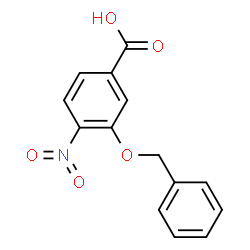 ChemSpider 2D Image | 3-(Benzyloxy)-4-nitrobenzoic acid | C14H11NO5