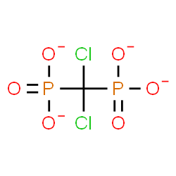 ChemSpider 2D Image | (Dichloromethylene)bis(phosphonate) | CCl2O6P2