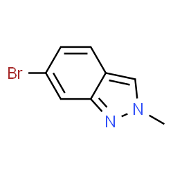 ChemSpider 2D Image | 6-bromo-2-methyl-1H-indazole | C8H7BrN2