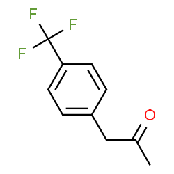 ChemSpider 2D Image | 1-[4-(Trifluoromethyl)phenyl]acetone | C10H9F3O