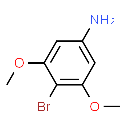 ChemSpider 2D Image | 4-Bromo-3,5-dimethoxyaniline | C8H10BrNO2