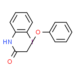 ChemSpider 2D Image | N-(2-Iodophenyl)-2-phenoxyacetamide | C14H12INO2