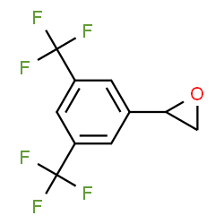 ChemSpider 2D Image | 2-[3,5-Bis(trifluoromethyl)phenyl]oxirane | C10H6F6O