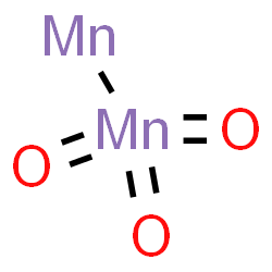 ChemSpider 2D Image | Trioxodimanganese(Mn-Mn) | Mn2O3