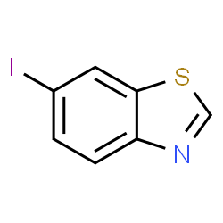ChemSpider 2D Image | 6-iodobenzo[d]thiazole | C7H4INS