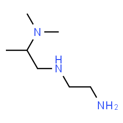 ChemSpider 2D Image | N~1~-(2-Aminoethyl)-N~2~,N~2~-dimethyl-1,2-propanediamine | C7H19N3