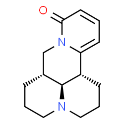 ChemSpider 2D Image | (5beta,7beta)-11,12,13,14-Tetradehydromatridin-15-one | C15H20N2O