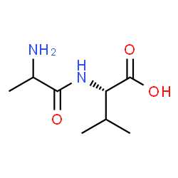 ChemSpider 2D Image | Alanyl-L-valine | C8H16N2O3