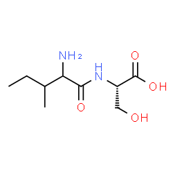 ChemSpider 2D Image | Isoleucyl-L-serine | C9H18N2O4