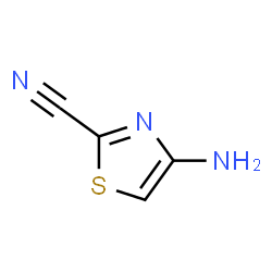 ChemSpider 2D Image | 4-Amino-1,3-thiazole-2-carbonitrile | C4H3N3S
