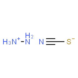ChemSpider 2D Image | Hydrazinium thiocyanate | CH5N3S