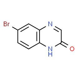 ChemSpider 2D Image | 6-Bromoquinoxalin-2-ol | C8H5BrN2O