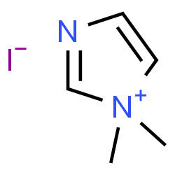 ChemSpider 2D Image | 1,1-Dimethyl-1H-imidazol-1-ium iodide | C5H9IN2