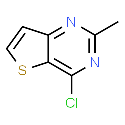 ChemSpider 2D Image | 4-Chloro-2-methylthieno[3,2-d]pyrimidine | C7H5ClN2S