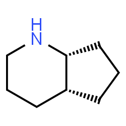 ChemSpider 2D Image | (4aR,7aR)-Octahydro-1H-cyclopenta[b]pyridine | C8H15N