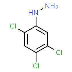 ChemSpider 2D Image | (2,4,5-Trichlorophenyl)hydrazine | C6H5Cl3N2