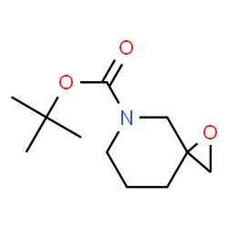 ChemSpider 2D Image | tert-Butyl 1-oxa-5-azaspiro[2.5]octane-5-carboxylate | C11H19NO3