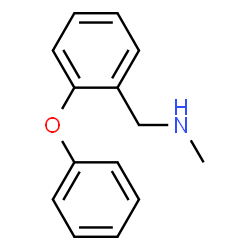 ChemSpider 2D Image | N-methyl-N-(2-phenoxybenzyl)amine | C14H15NO