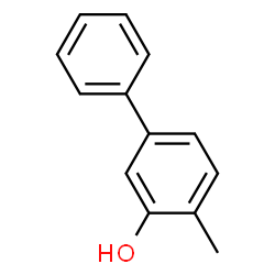ChemSpider 2D Image | 4-Methyl-3-biphenylol | C13H12O