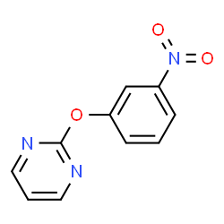 ChemSpider 2D Image | 2-(3-Nitrophenoxy)pyrimidine | C10H7N3O3