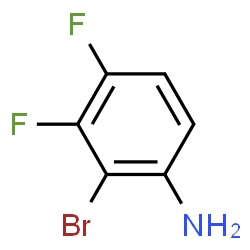 ChemSpider 2D Image | 2-Bromo-3,4-difluoroaniline | C6H4BrF2N
