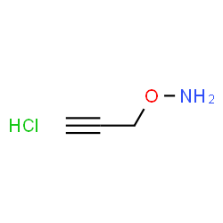 ChemSpider 2D Image | O-2-Propynylhydroxylamine hydrochloride | C3H6ClNO