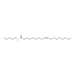 ChemSpider 2D Image | (9Z)-N-Pentyl-9-octadecenamide | C23H45NO