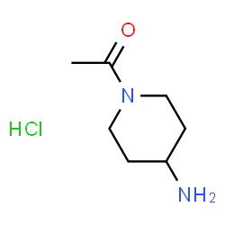 ChemSpider 2D Image | 1-Acetyl-4-aminopiperidine Hydrochloride | C7H15ClN2O
