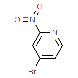 ChemSpider 2D Image | 4-Bromo-2-nitropyridine | C5H3BrN2O2