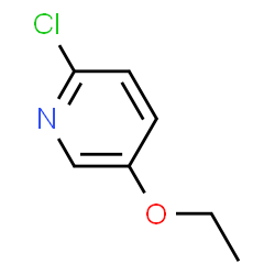 ChemSpider 2D Image | 2-Chloro-5-ethoxypyridine | C7H8ClNO