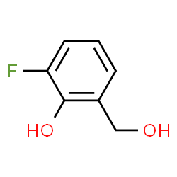 ChemSpider 2D Image | 2-Fluoro-6-(hydroxymethyl)phenol | C7H7FO2