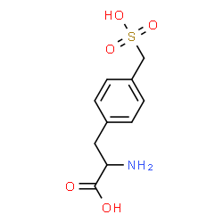 ChemSpider 2D Image | 4-(Sulfomethyl)phenylalanine | C10H13NO5S