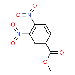 ChemSpider 2D Image | Methyl 3,4-dinitrobenzoate | C8H6N2O6