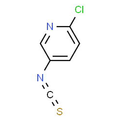 ChemSpider 2D Image | 2-Chloro-5-isothiocyanatopyridine | C6H3ClN2S