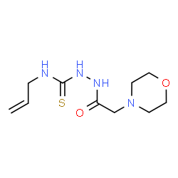 ChemSpider 2D Image | N-Allyl-2-(4-morpholinylacetyl)hydrazinecarbothioamide | C10H18N4O2S