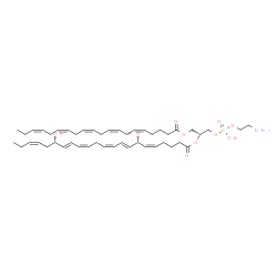 ChemSpider 2D Image | (3Z,6Z,9Z,12Z,15Z,23R)-29-Amino-26-hydroxy-26-oxido-20-oxo-21,25,27-trioxa-26lambda~5~-phosphanonacosa-3,6,9,12,15-pentaen-23-yl (5Z,7R,8E,10Z,13Z,15E,17S,19Z)-7,17-dihydroxy-5,8,10,13,15,19-docosahex
aenoate | C47H72NO10P