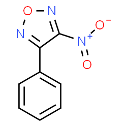 ChemSpider 2D Image | 3-Nitro-4-phenyl-1,2,5-oxadiazole | C8H5N3O3