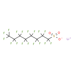 ChemSpider 2D Image | lithium perfluorooctane sulfonate | C8F17LiO3S