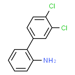 ChemSpider 2D Image | 3',4'-Dichloro-2-biphenylamine | C12H9Cl2N