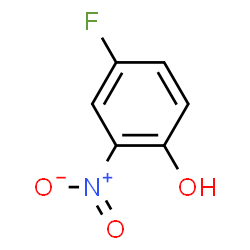 ChemSpider 2D Image | 4-Fluoro-2-nitrophenol | C6H4FNO3