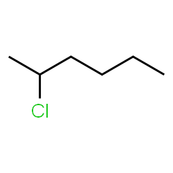 ChemSpider 2D Image | 2-Chlorohexane | C6H13Cl