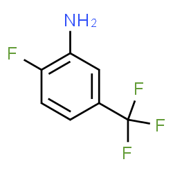 ChemSpider 2D Image | 2-Fluoro-5-(trifluoromethyl)aniline | C7H5F4N