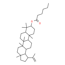 ChemSpider 2D Image | Lup-20(29)-en-3-yl hexanoate | C36H60O2