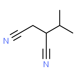 ChemSpider 2D Image | 2-Isopropylsuccinonitrile | C7H10N2